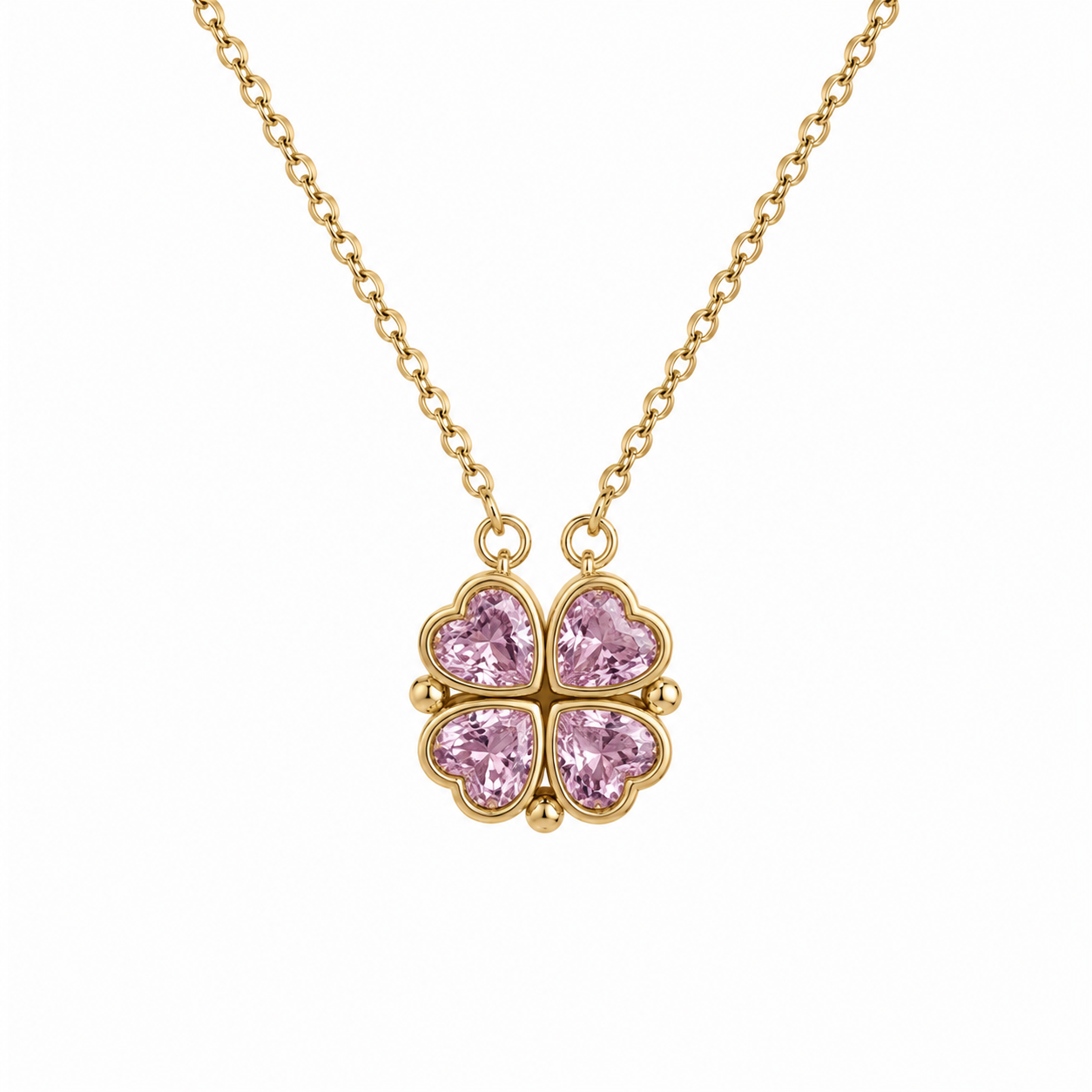 Collier Trèfle de Cœurs