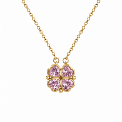 Collier Trèfle de Cœurs
