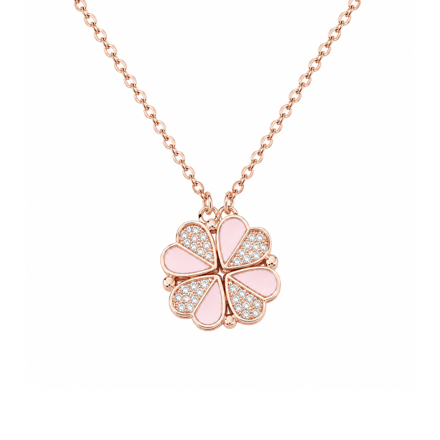 Collier Trèfle de Cœurs