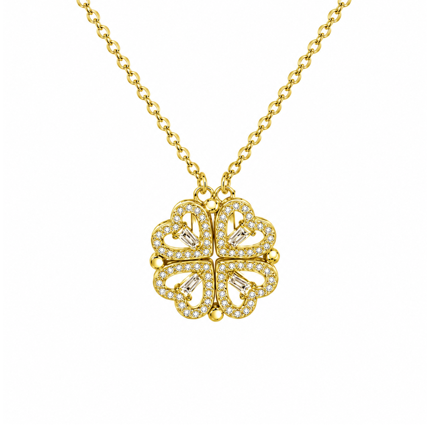 Collier Trèfle de Cœurs