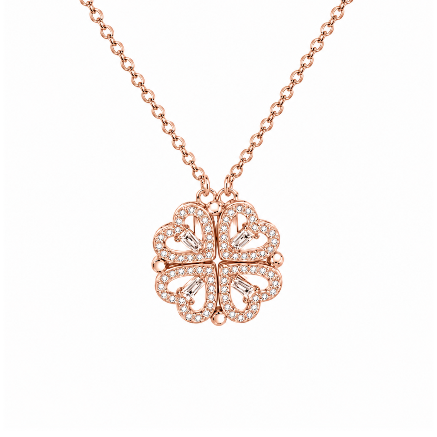 Collier Trèfle de Cœurs