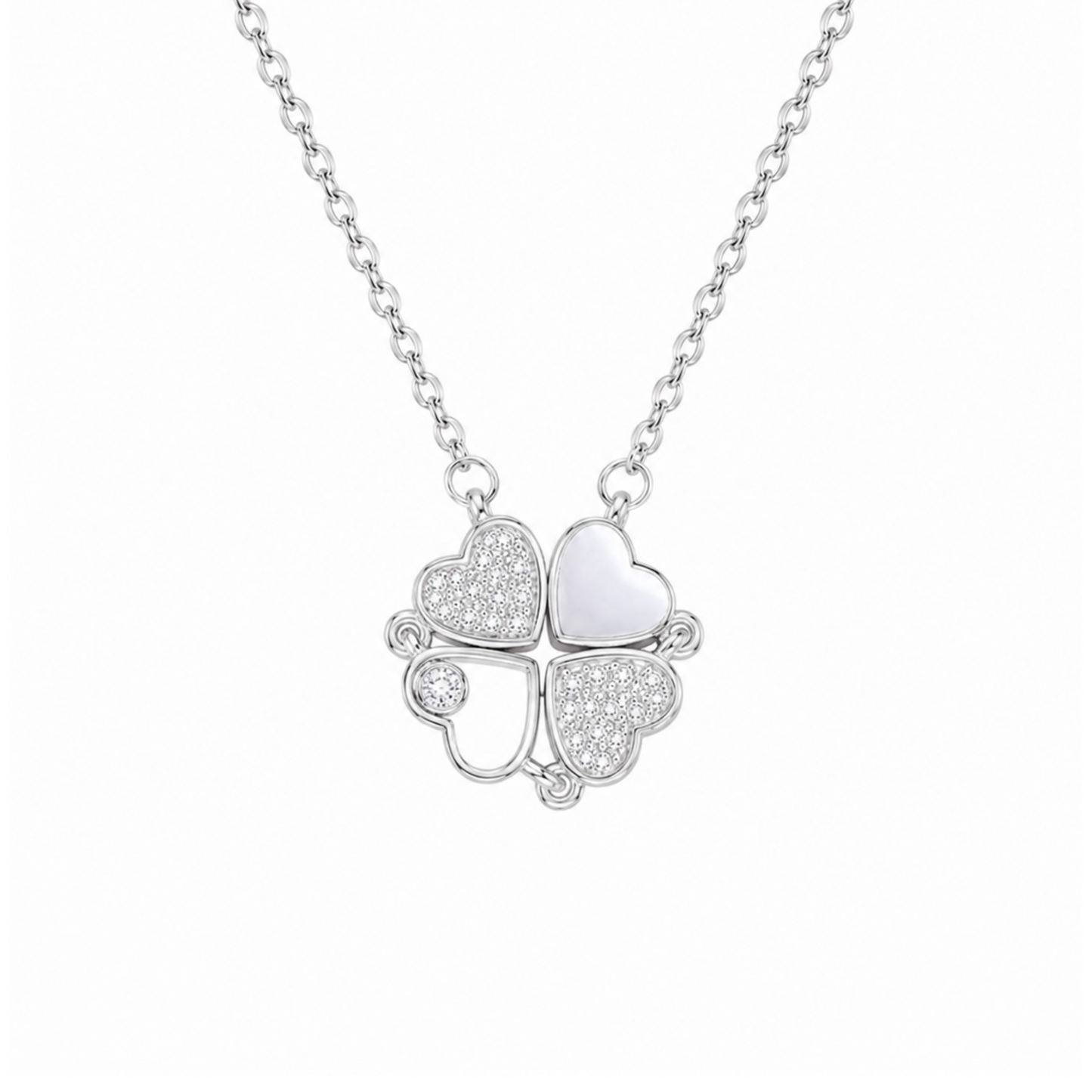 Collier Trèfle de Cœurs
