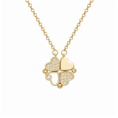 Collier Trèfle de Cœurs